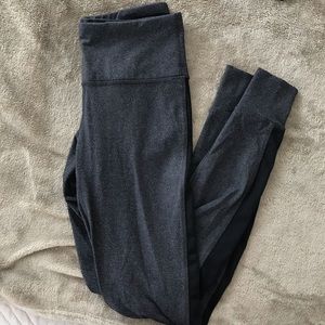 Grey and Black Leggings